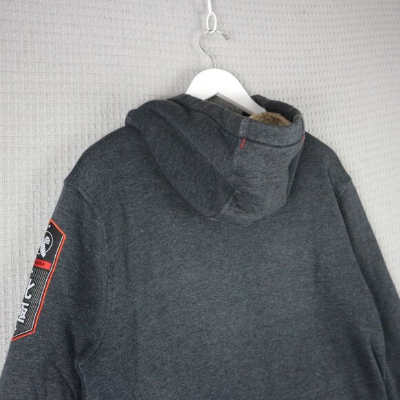 Hayabusa Arctic Fleece Zip Hoodie Mens Medium - Picture 9 of 10